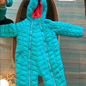 Toddler girl snow suit